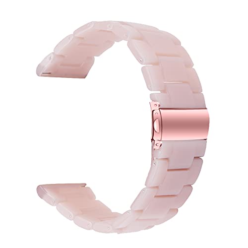 Bracelet résine 20mm finition agate de haute qualité pour Garmin Vivoactive 3