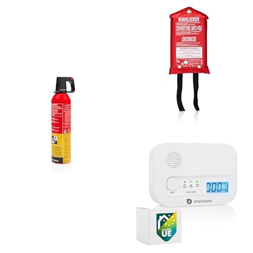Éviter l'intoxication au monoxyde de carbone avec le pack Smartwares et anti-feu
