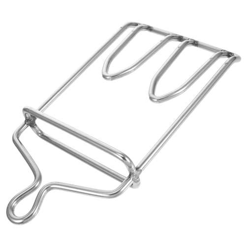 Gancho de acero resistente e inoxidable de color plata para mataderos 2