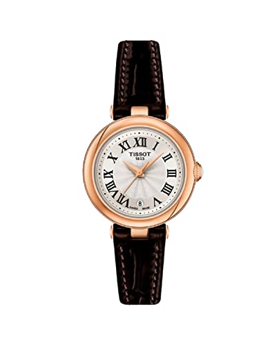 Tissot Orologio Donna Bellissima Small Pelle Marrone Marrone Movimento al