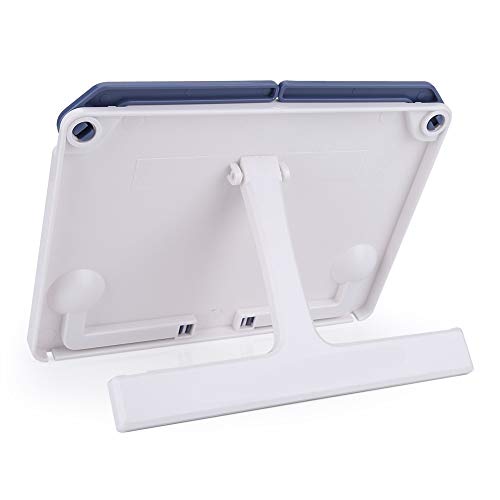 Portable Adjustable Music Book Stand Holder, 8.3 X 6.3 X 0.35 inch, Sturdy Lightweight Bookstand for Textbooks Reading Rest