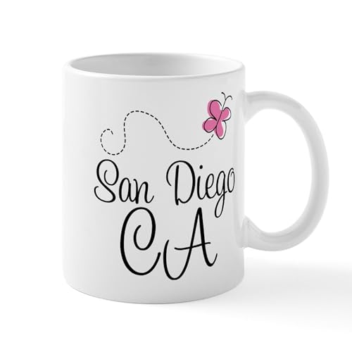 CafePress San Diego California Mug 11 oz (325 ml) Ceramic Coffee Mug