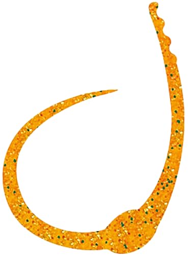 SASALABO SCCJ-09 Single Necktie, Cobra Curly, Jr. Shrimp Orange