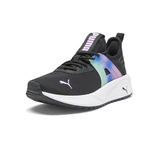 Image of Puma Unisex-Child, Pacer 23, Puma Black-Royal Sapphire-Mint-Lilac Chiffon, Big Kid 6