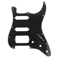 Fits American or Mexico Stratocaster Lonestar,Deluxe,Squier affinity series and other Strat guitar which has two mounting-screw holes for humbucking pickup.If you want to fit other guitar models, you may need to modificate this pickguard 2 single coi...