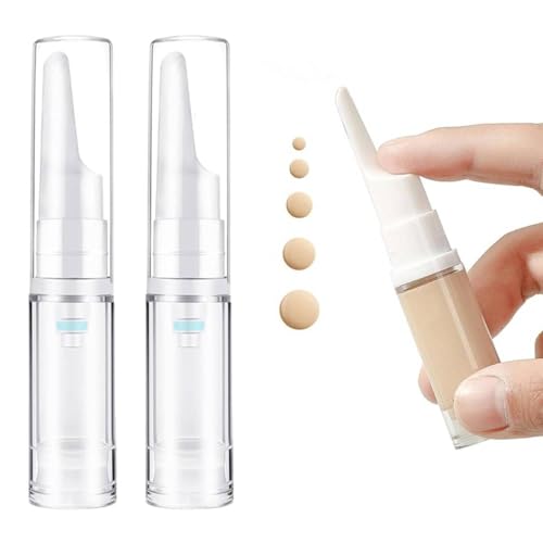 10ml Travel-Sized Airless Vacuum Pump Bottle Leak-Proof, Unscente...