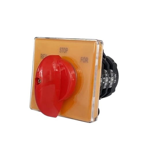 Interrupteur à cames triphasé 20A sélecteur rotatif inverseur moteur T-16EXF64D-3