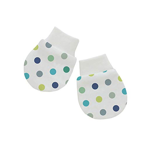 Yaana Banana Newborn Baby Mittens, Pack Of 4, Anti-Scratch, 100% Cotton, Infant Gloves (Boy) #TOP3
