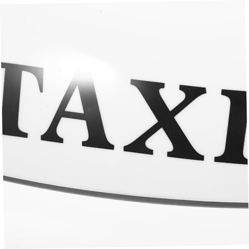 Luz de taxi magnética de alta luminosidad 12v en plástico PP resistente 4