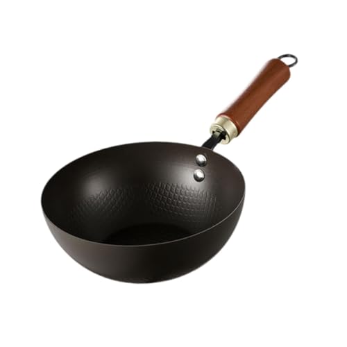 Wok multipropósito de hierro con fondo plano 20CM