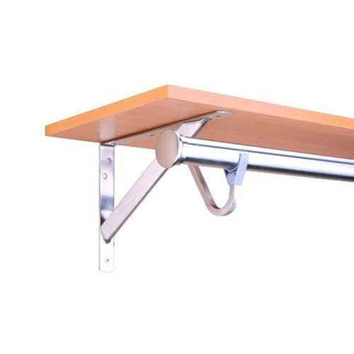 John Sterling ClosetPro HD RP0495BN Heavy Duty Shelf & Rod Bracket