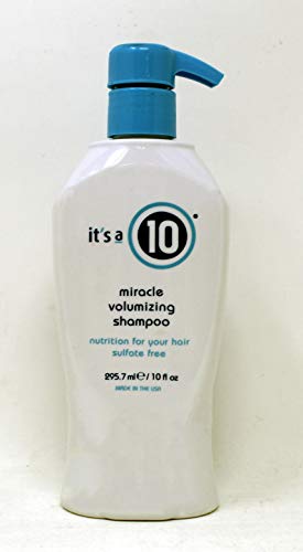 It's a 10 Miracle Moisture Unisex No profesional Champú 285ml - Champues (Unisex, No profesional, Champú, 285 ml, Protección del color, Hidratante, Brillo, Áloe, Jengibre, Granada, Té)
