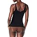 SPANXsculpt Seamless Power Tank - Tank Top Shapewear for Women - V Neck - Soft, Seamless Tank Top - Very Black - 3X