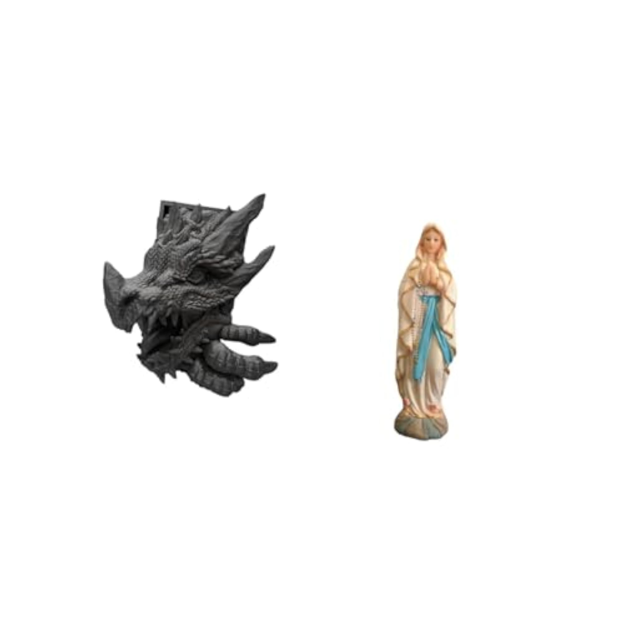 Dragon Statue Bookend Decorative Artwork Figurine