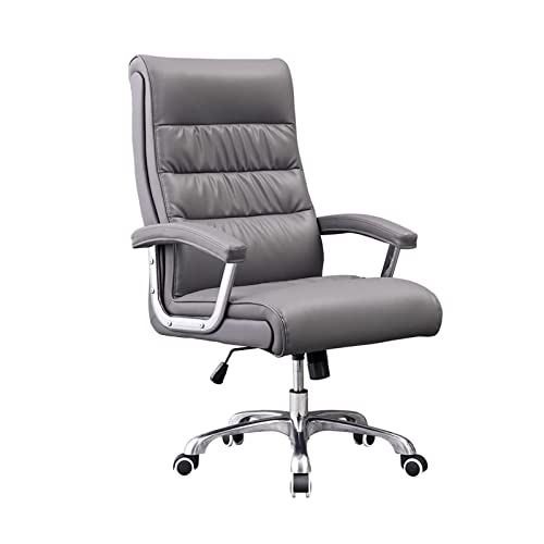 UWYTGF High Backrest Integrated Boss Chair,Office Chair,Ergonomic/Adjustable Height Swivel/Comfortable Sedentary Computer Seat