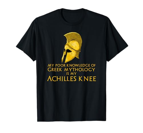 Funny Ancient Greek Mythology Trojan War Epic Poem Achille Maglietta