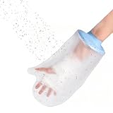 BaraRose ギプス 防水カバー 腕 防水カバー ギブス 大人 骨折 お風呂カバー 繰り返し使える ギプスカバー 防水シャワー 包帯カバー 傷口に水が入らないようにする腕 柔らかく快適な防水カバー ギブス カバー 傷の心配の供給 (手のひら, ユニバーサル)