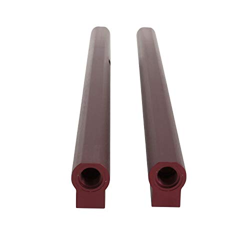 BBK Performance 5020 High Flow Performance Billet Aluminum Fuel Rail Kit for Camaro V8, SS, LS3, L99, Red