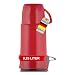 Produktbild Helios Elegance Thermoskanne Rot 0,25L  6h Heiß - Hält Getränke heiß & kalt - Robustes Design Ideal für unterwegs