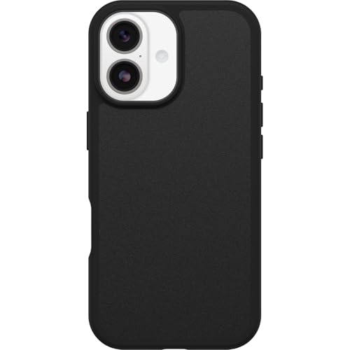 Image of OtterBox React MagSafe Case for iPhone 17, Black | Shockproof, Drop-Proof, Ultra-Slim Protective Thin Case, Tested to Military Standard