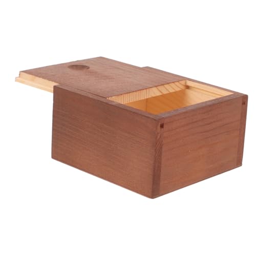DIKACA Caja joyero madera joyero de madera estuche contenedor de joyas joyero decorativo Organizador de joyas Contenedor de almacenamiento de joyas caso de la baratija