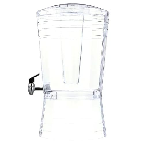 3 Gallon Mosaic Acrylic Beverage Dispenser Dispenser With Spigot For Hot Water, Tea & Coffee, Cold Milk, Juice & More #TOP5