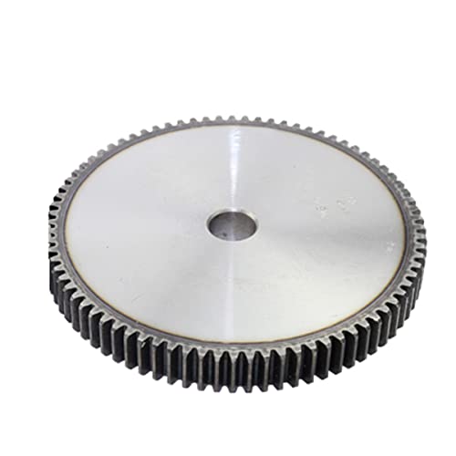 1 Piece Spur 2M53/54/55/56T Process hole-16 mm Motor 45#Carbon Steel Material Total Height 20mm Industrial Bearings Gears(53 Teeth)