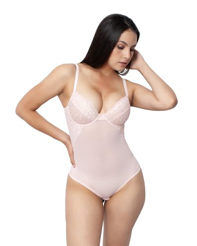 La mejor selección de Lencería moldeadora para Mujer del mes. 41 BODYcontrol Body Moldeador Mujer Faja Moldeadora con Copas Control Firme de Abdomen y Cintura Bodies Bodysuit Lenceria Fajas Reductora Ropa Interior Transpirable Suave Colombiana...