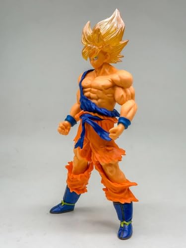 Image of Awestuffs Gokuu Super Saiyan 2 Large Action Figure Limited Edition Manga Toy Collectible