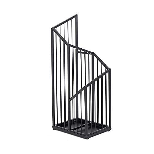 Étagère de rangement pour parapluie et seau blanc de hall d'entrée