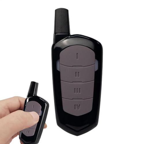 Duplicador Remoto de Garaje, Control Remoto del abridor 4 Botones | 433MHz de Aprendizaje programable Key Fob, Controlador de Puerta rodante Batería Operada para un clon de código Fijo