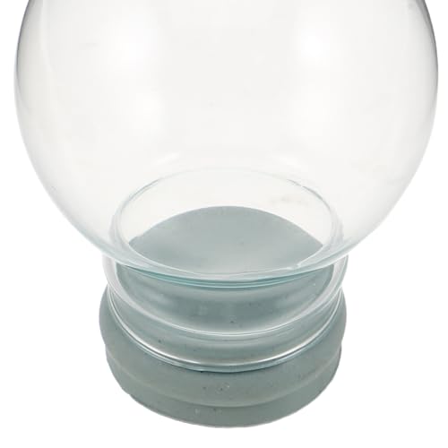 Globe Kit Vidrio Transparente para DIY Escenas Miniatura y Decoración Navideña 4