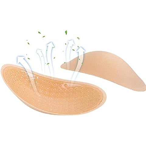 Gesuter Silicone Shoulder Pads - Anti-slip Shoulder Pads - Invisible Soft Silicone Shoulder Pads, Comfortable Self Adhesive Shoulder Enhancer Patches Cover