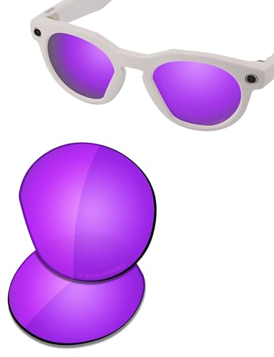 Image of SAUCER Premium Replacement Lenses for Oakley Meta HSTN OW8002 51mm | UV400 Protection, Anti-Scratch, Precise Fit Smart Glass