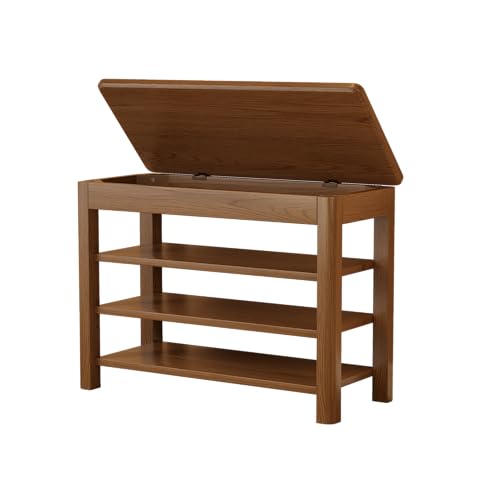 AQIMUELE 3 Tier Shoe Bench with Storage