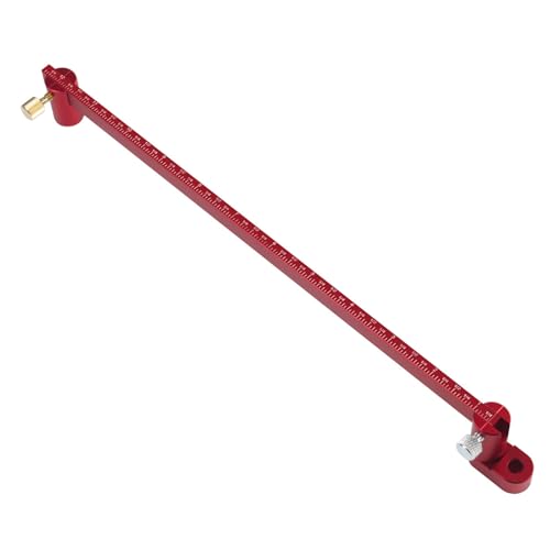 Regla de carpintería de 550 mm tipo compás con herramienta de trazado y ajuste para carpinteros 2