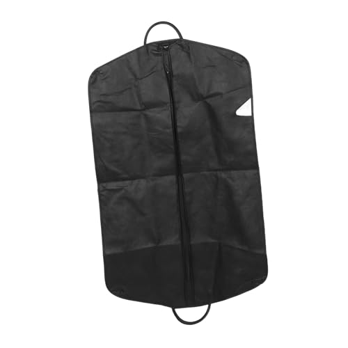 Travel Garment Bag for Suits and Dresses Non Woven Dust Cover Portable Suit Carrier for Business Trips Breathable Storage Bag for Jackets and Coats