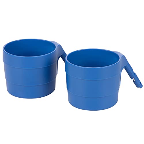 Diono XL Car Seat Cup Holders for Radian and Everett Car Seats, Blue Sky, Pack of 2