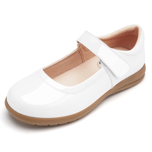 Image of Stelle Girls Mary Jane Shoes School Uniform Flats Dress Shoes Church (Little /Big Kids)