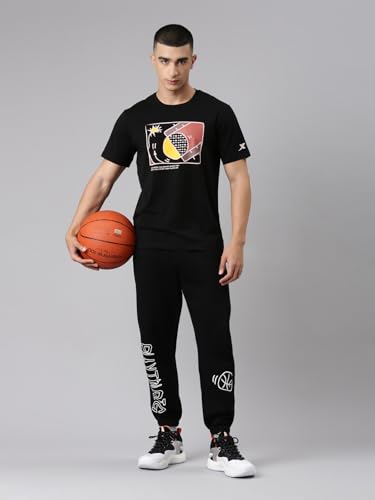 Image of XTEP Men Fight to Win Basketball T-Shirt