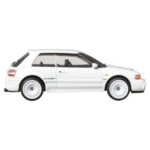 Image of Hot Wheels Boulevard Mazda 323 GTR 1:64 Scale Die-Cast Car, White