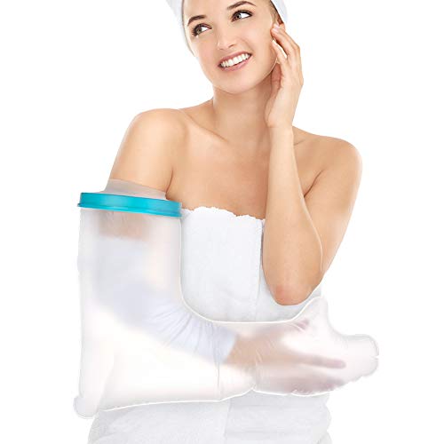 Protector de Ducha Brazo, Protector de Escayola Impermeable Brazo, Funda Protectora para Ducha Brazo Adulto