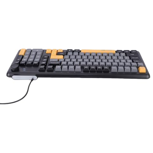 Clavier de jeu rétroéclairé à membrane avec bouton de commande multimédia