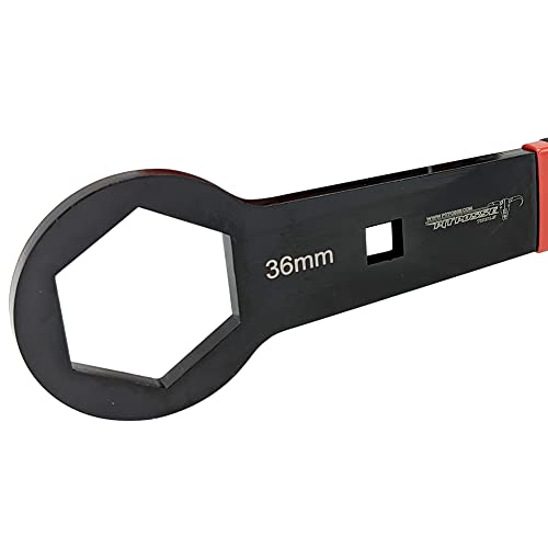 Pit Posse Pp2585 - Motorcycle Tool - Rear Axle Steering Stem Wrench 36Mm - Harley Davidson - Buell - Customized For Harley - Durable Grip - Made Of Hardened Vanadium #TOP3