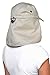 Top Level Fishing Sun Cap - Ear Neck Flap Hat, Sand
