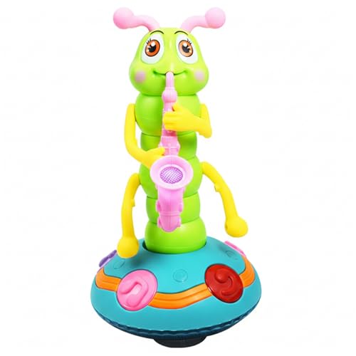Saxophone jouet et chenille musicale pour bébé de 3 ans et plus