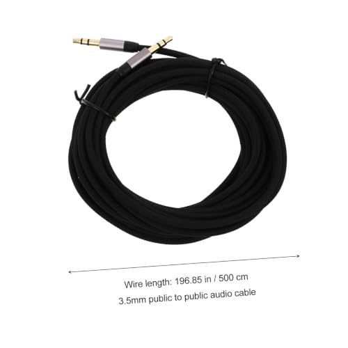 Cable Auxiliar de Audio 3.5mm Macho a Macho 5m miniatura 2