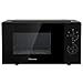 Hisense H20MOBP1G Microonde con Grill, Capacità 20L, 700W di potenza, 900W con Grill, 5 livelli, timer 30 min, modalità sbrinamento, Tiratore Finitura nera immagine