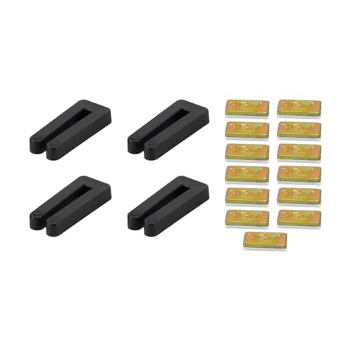 Hoite 4 juegos de paletas para ventilador de techo, balanceador de luz 3G, kit de paletas con clip para equilibrar el peso del ventilador de techo