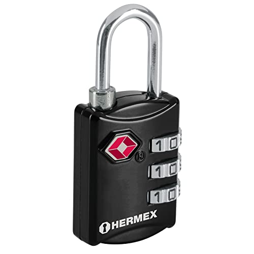 Security combination lock TSA, 30 mm, blister